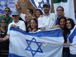 manifestacion pro israel 1195