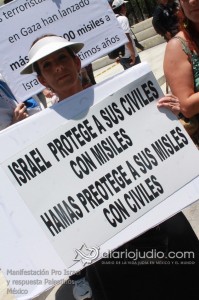 Manifestacion Pro Israel Hemicili Juarez  083