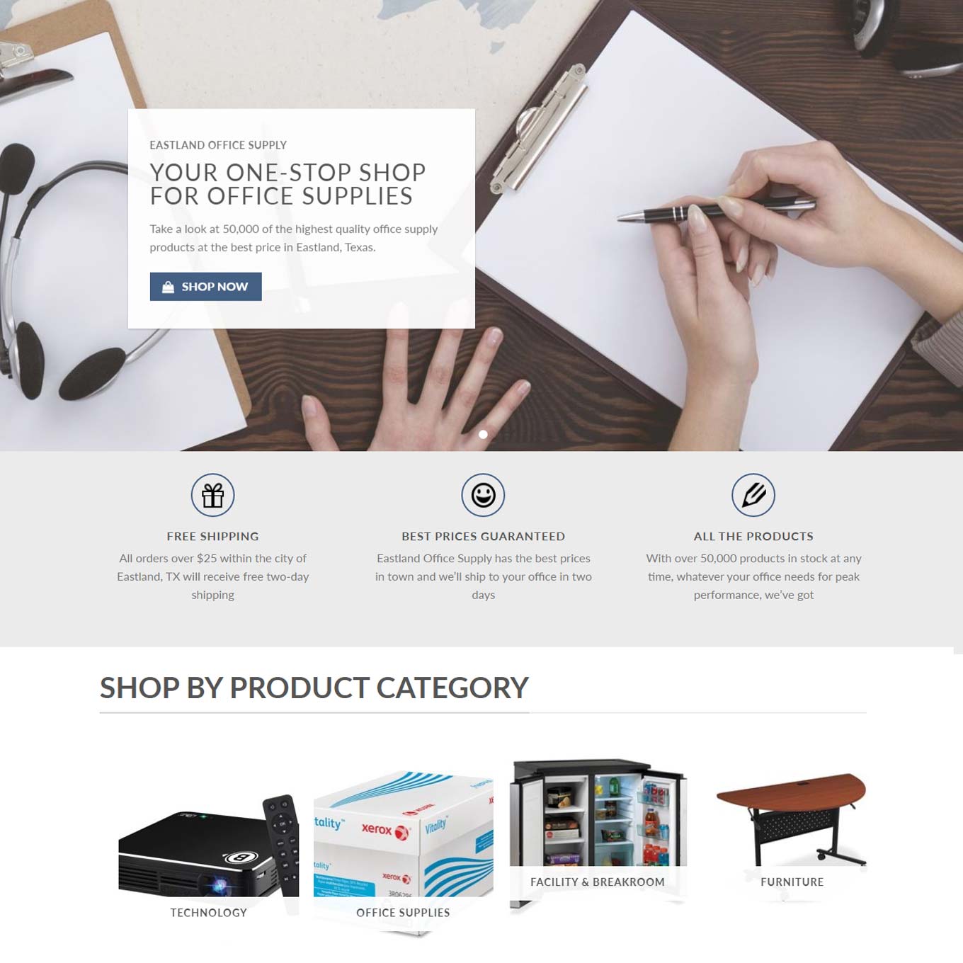 Eastland Office Supply MasIdeas