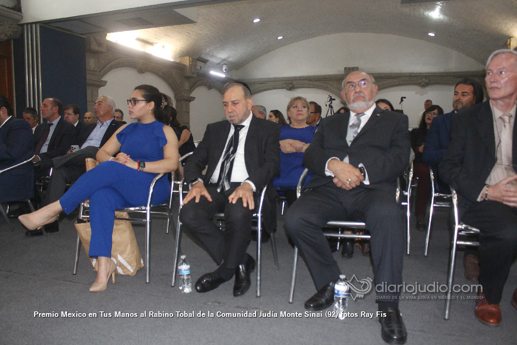 Premio Mexico en Tus Manos al Rabino Tobal de la Comunidad Judía Monte Sinai (92)